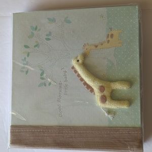 Good Morning Little Baby Photo Album - Mama & Baby Giraffe - Holds 100 Photos